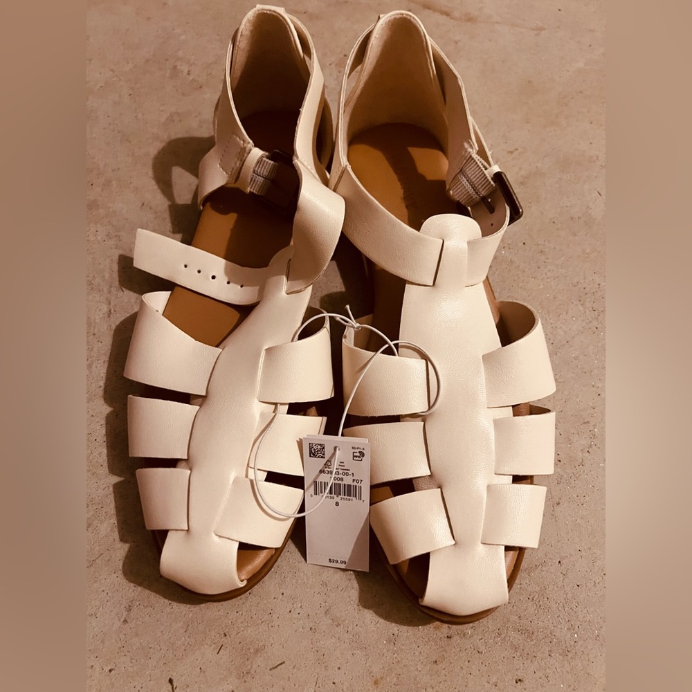 Old Navy Women's Cream Sandals